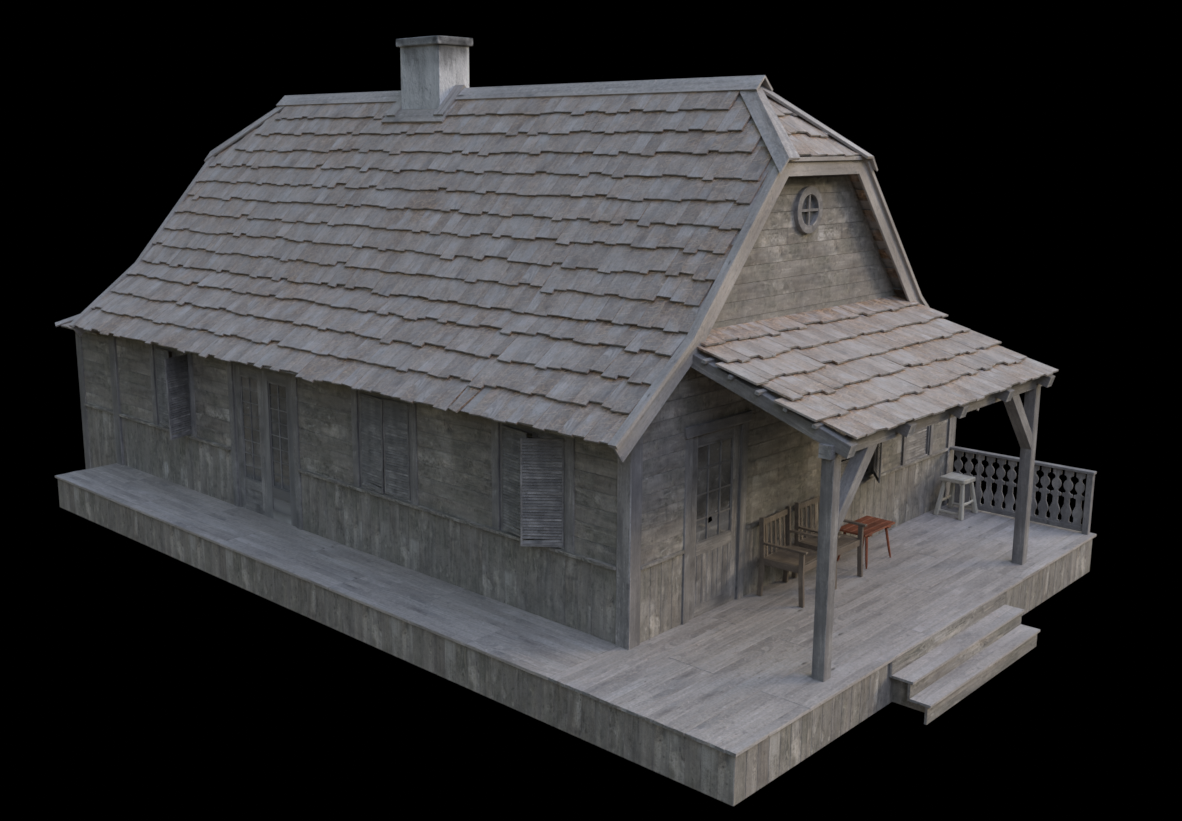 Old house asset image