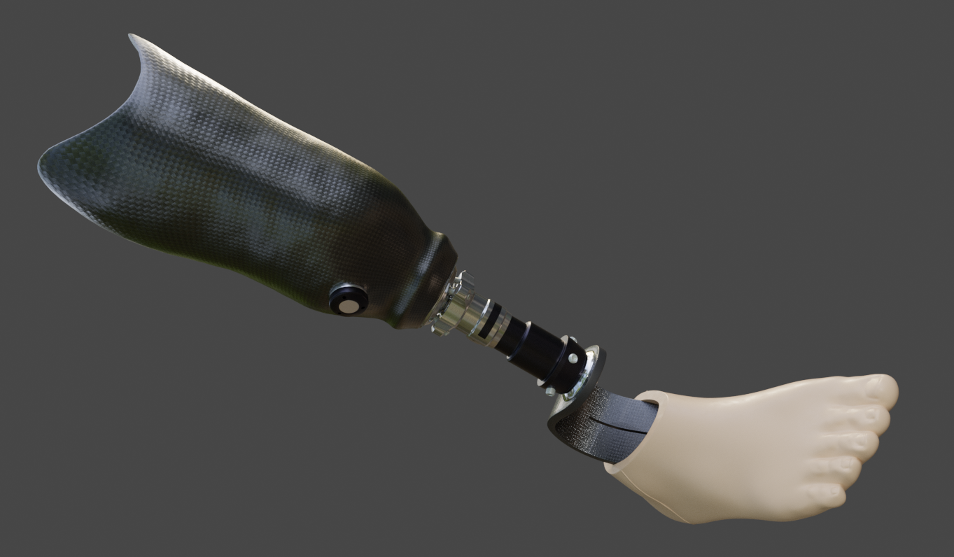 Prosthetic leg asset image