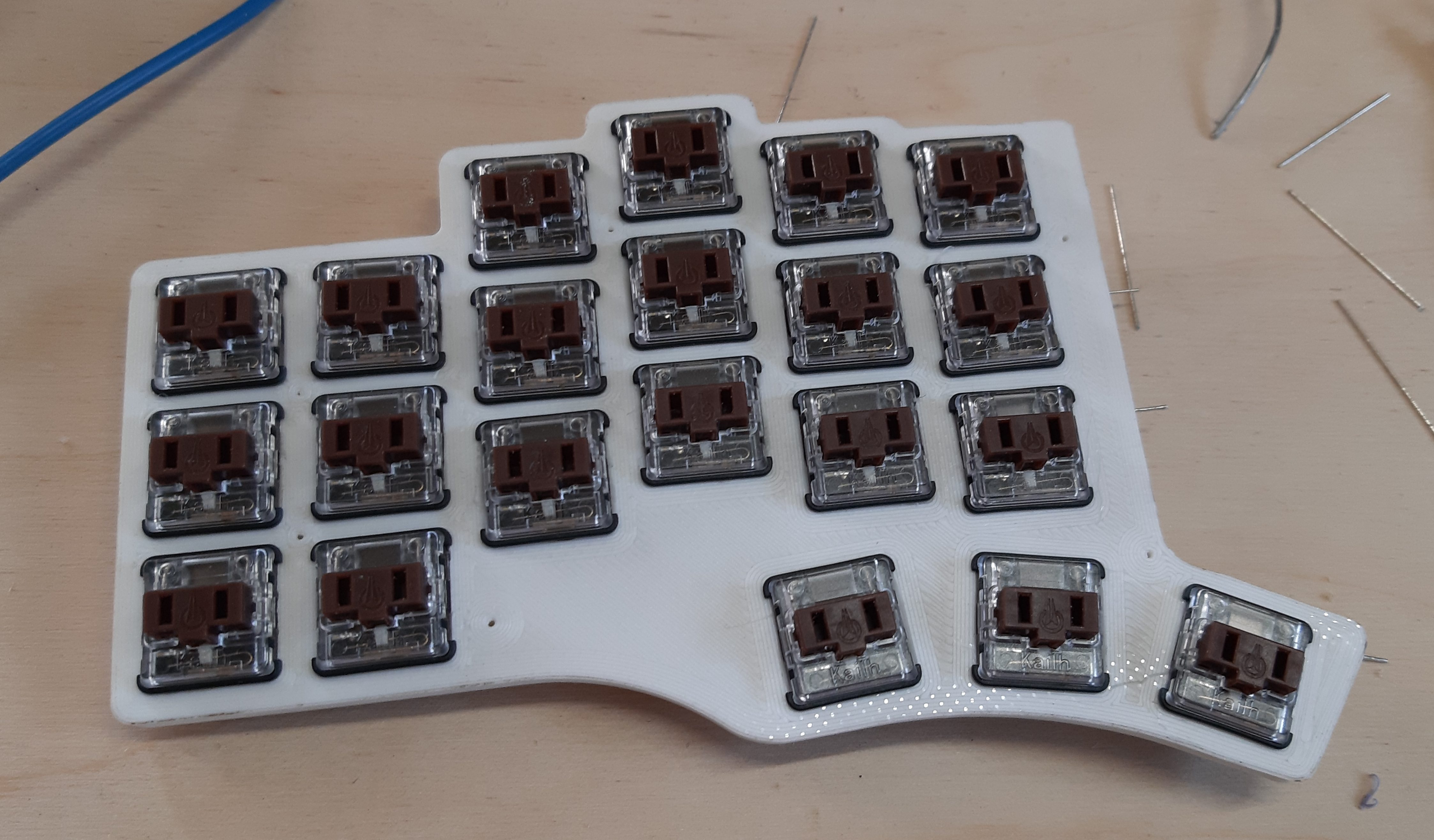 3D printed keyboard switchboard